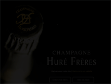 Tablet Screenshot of champagne-hure-freres.com